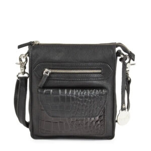 Style Korea. Flot skuldertaske / crossbody i kraftigt læder