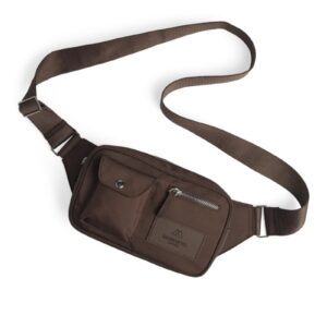 Markberg - Taske - DarlaMBG Bum Bag, Monochrome - Dark Brown